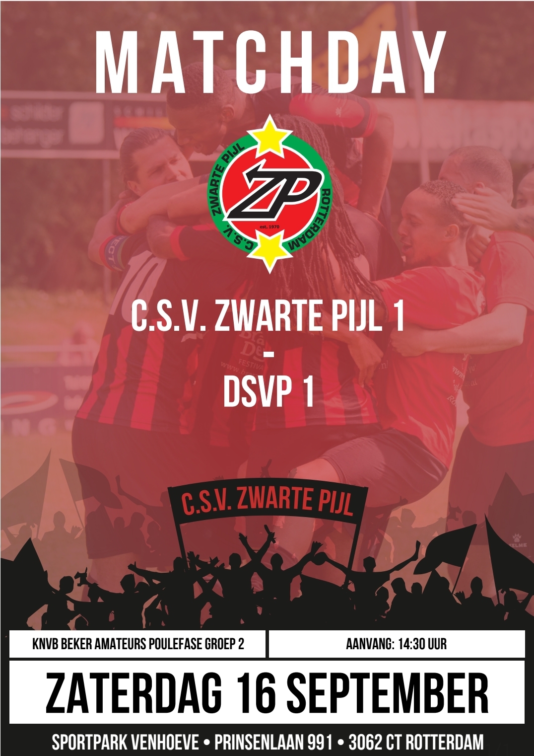 Matchday 16 september 2023